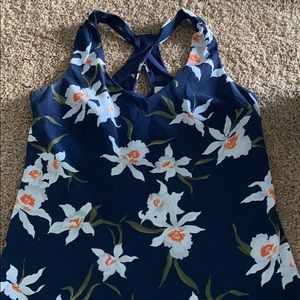 Floral Navy Dress